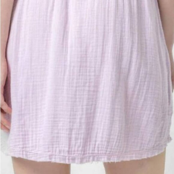 Lilla P Organic Cotton Short Skirt With Pockets In Orchid Size Small NEW - Picture 5 of 6